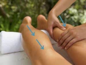 massaggio drenante contro ritenzione idrica e cellulite
