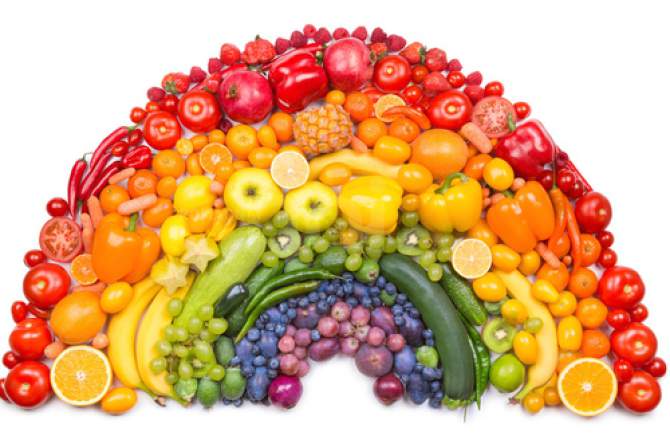 dieta dei colori benefici