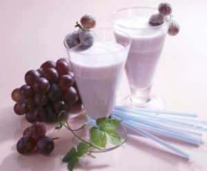 frullato anticellulite all'uva rossa